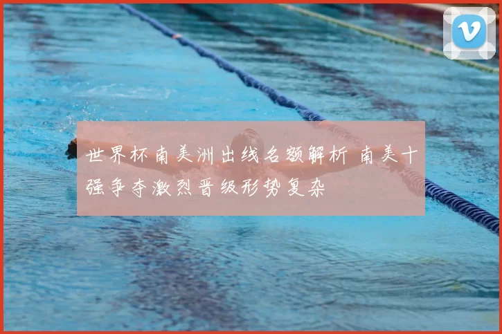 世界杯南美洲出线名额解析 南美十强争夺激烈晋级形势复杂